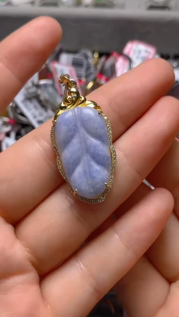 银S925镶嵌戒指翡翠百内无证书