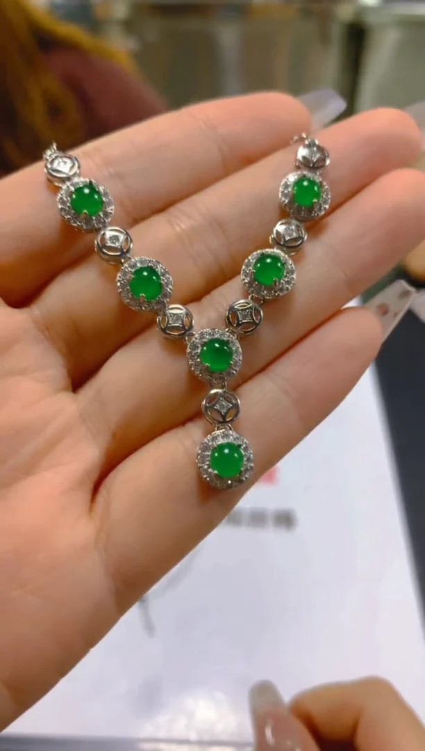 套链未镶嵌翡翠多样性发一