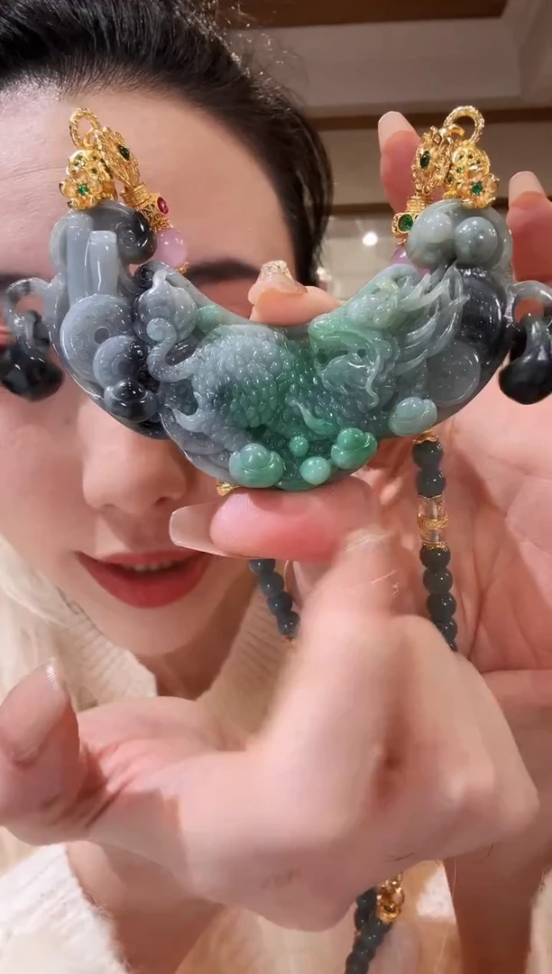 【闪购商品】翡翠颈饰未镶嵌国风