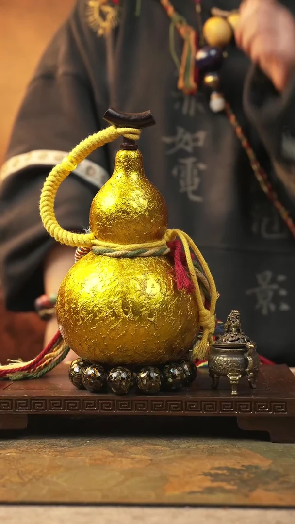 280大漆一物一拍记葫堂出品【不带手串】