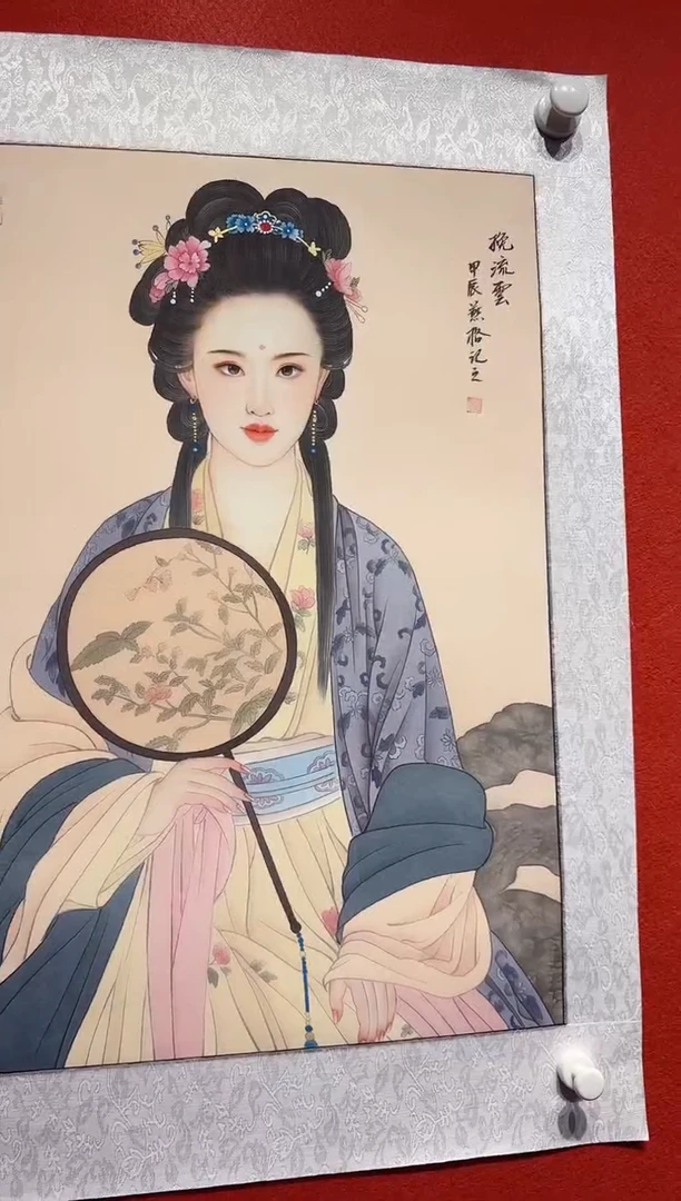 国画秦燕格国画手绘作品Y83