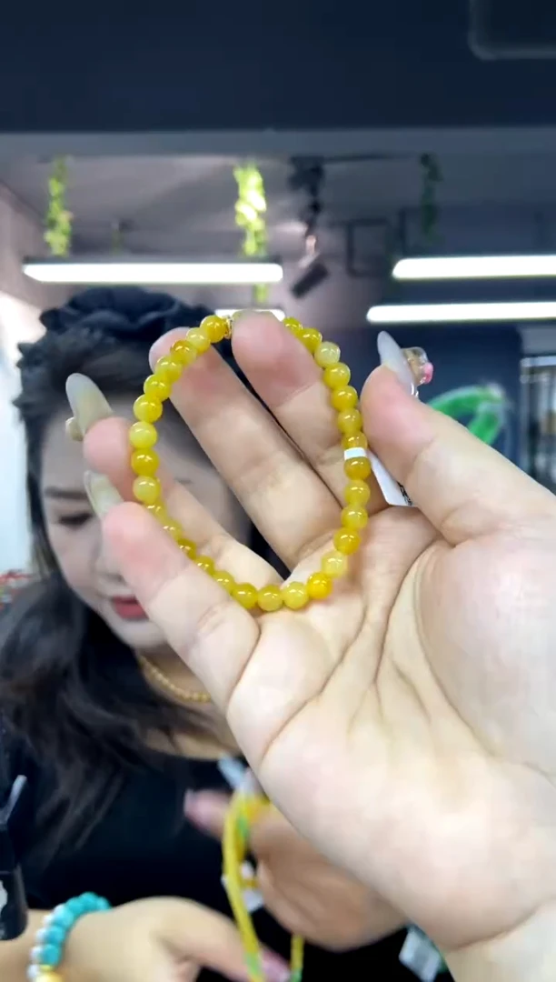未镶嵌手链翡翠多样性发其一颜色微差