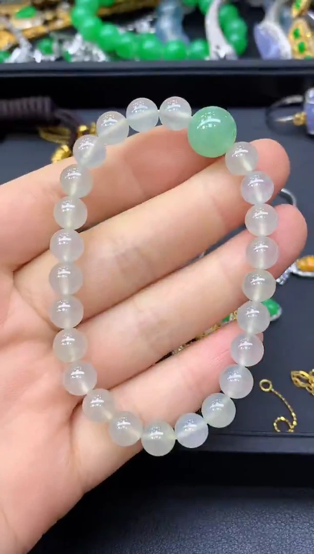 未镶嵌手链翡翠440-中国好珍宝