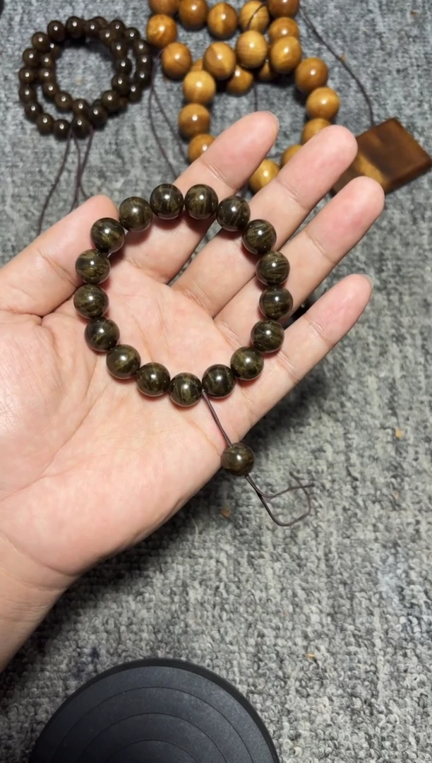 金丝楠手串/手链阴沉金丝楠1.2单圈450