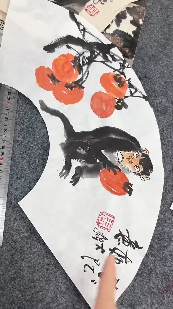 国画周大拙/国画/花鸟