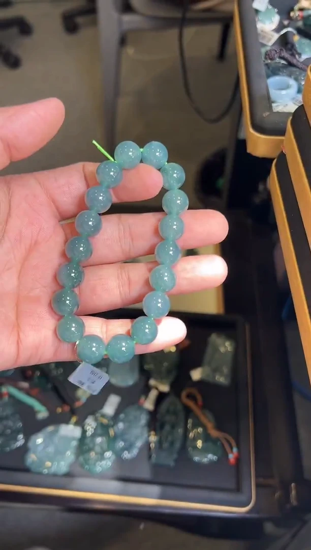 未镶嵌手链翡翠手串