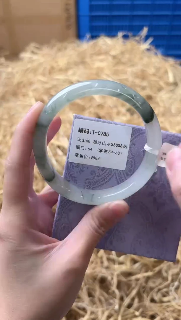 未镶嵌手镯石英质玉T-0785