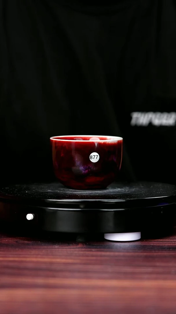 壶877#白露伟一级品原矿钧瓷主人杯