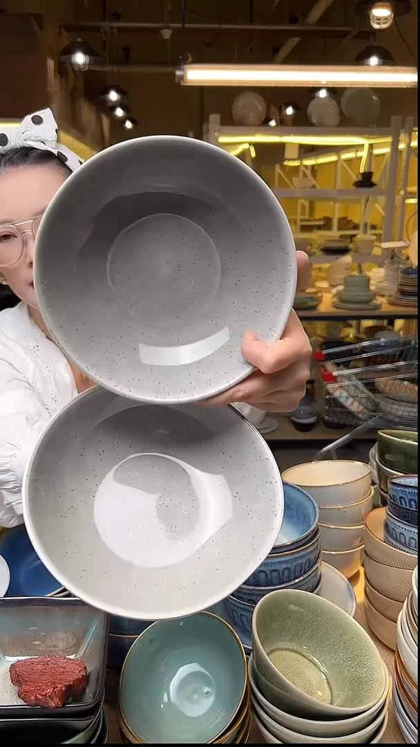 瓷79外贸尾货窑变釉下彩默认瑕疵