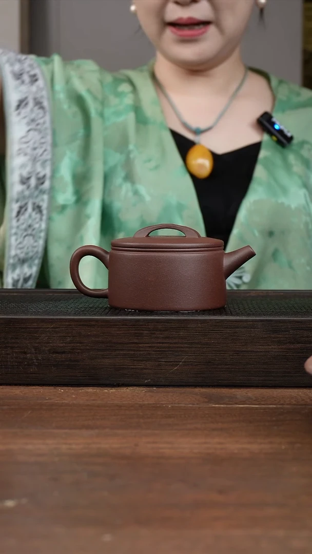 茶壶紫砂紫泥汉瓦     200CC