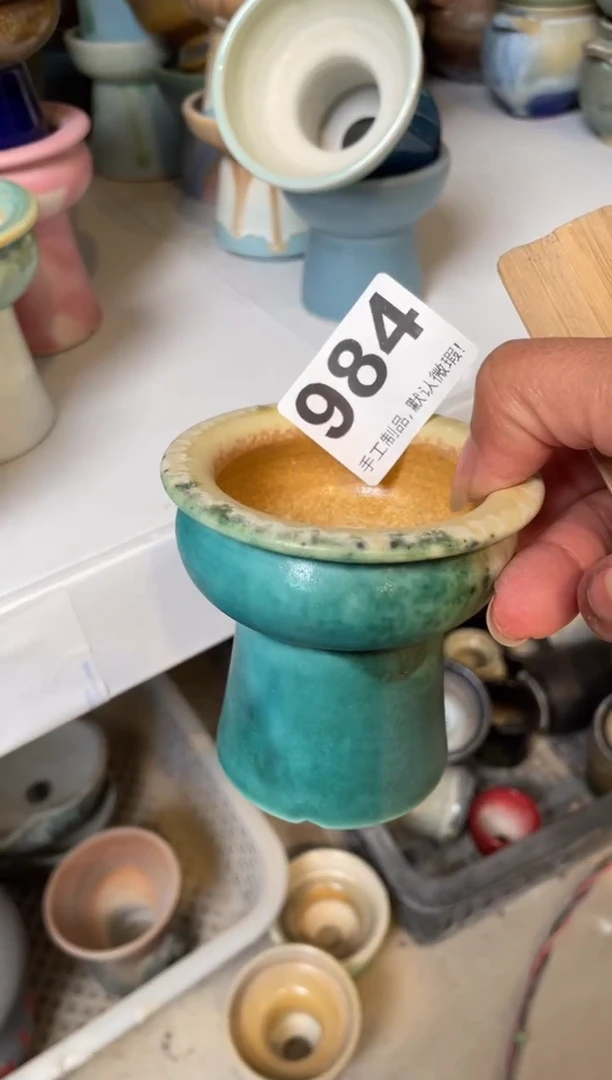 瓷片夏*风984知木小芳花盆编号