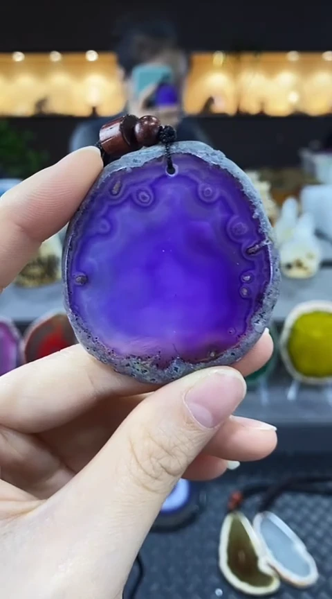 未镶嵌颈饰玛瑙/玉髓用****2玛瑙