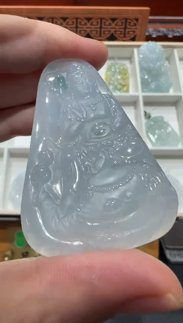 未镶嵌挂件翡翠A货翡翠多样性孤品