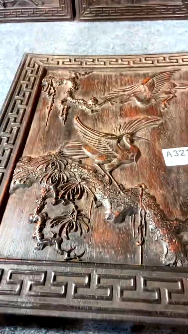 【闪购商品】木A715紫檀雕刻一物一拍直播间为准