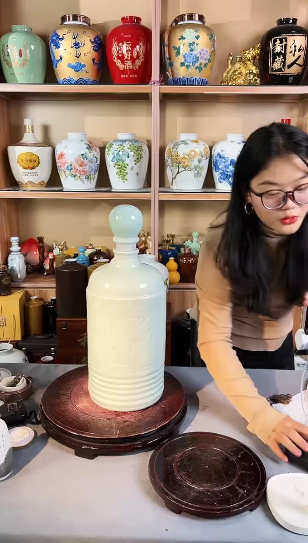 10斤天青色 浅浮雕  福利