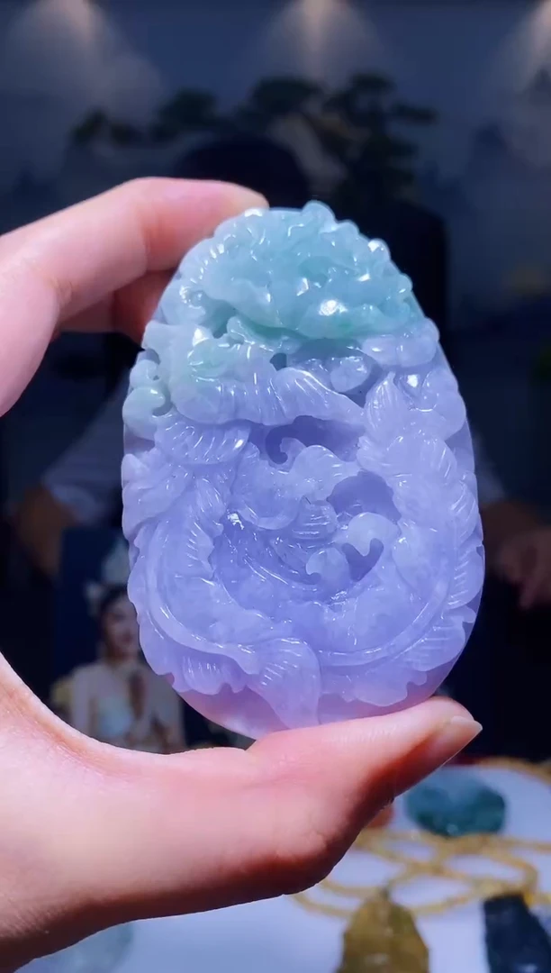 翡翠未镶嵌颈饰M-@@KJZR71753