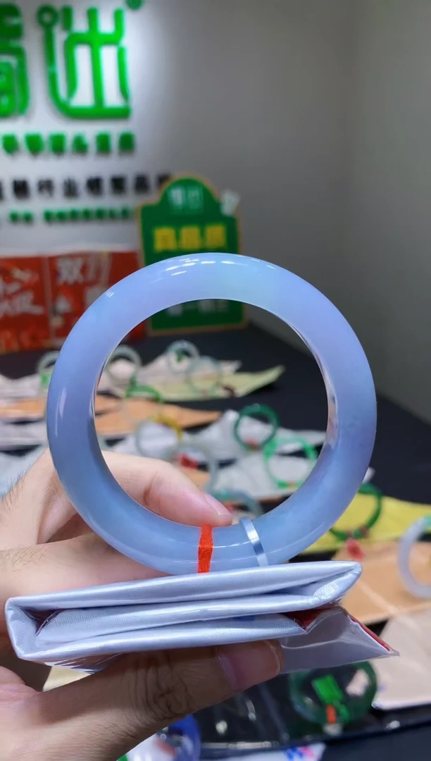 未镶嵌手镯翡翠c20天然缅甸翡翠A货55正圈