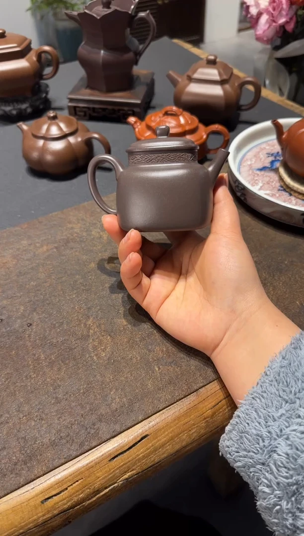 【闪购商品】紫砂茶壶四方言心