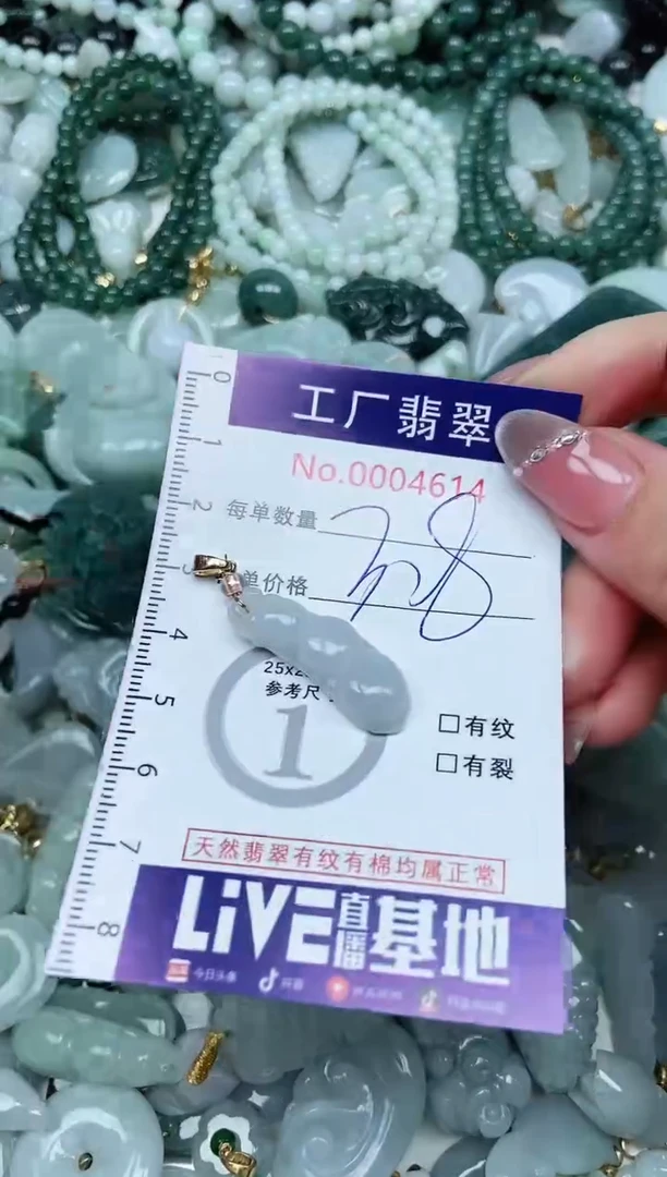 【闪购商品】翡翠吊坠(不含链)未镶嵌翡翠