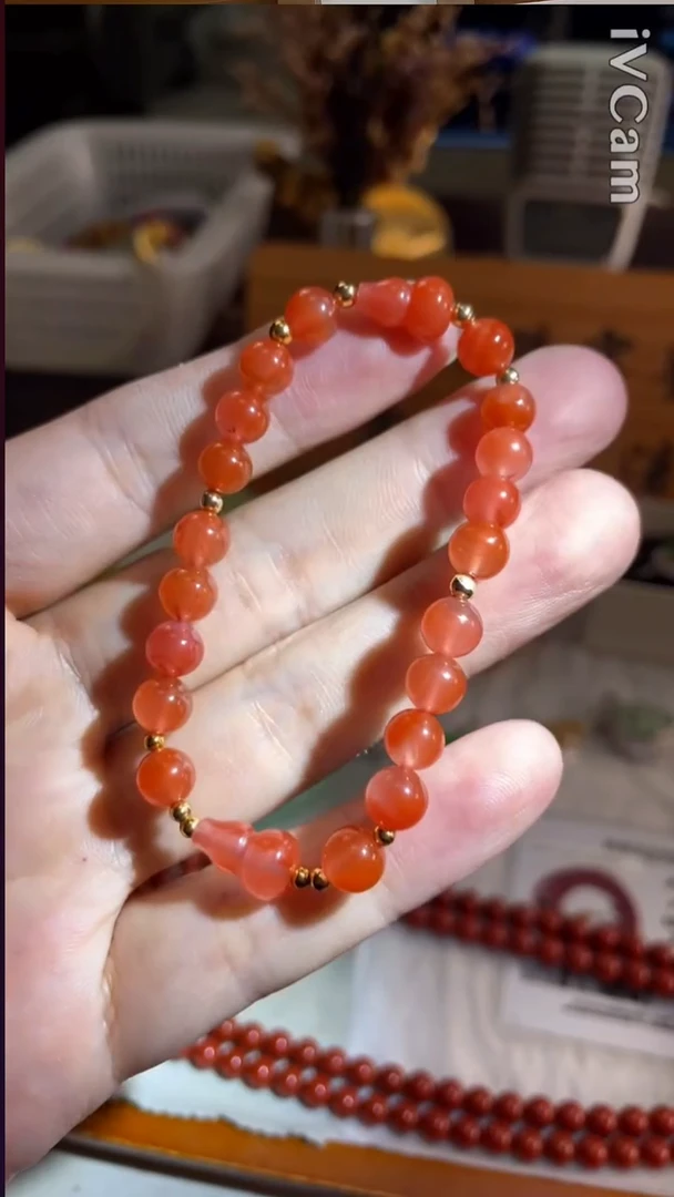 未镶嵌手链南红玛瑙1503号