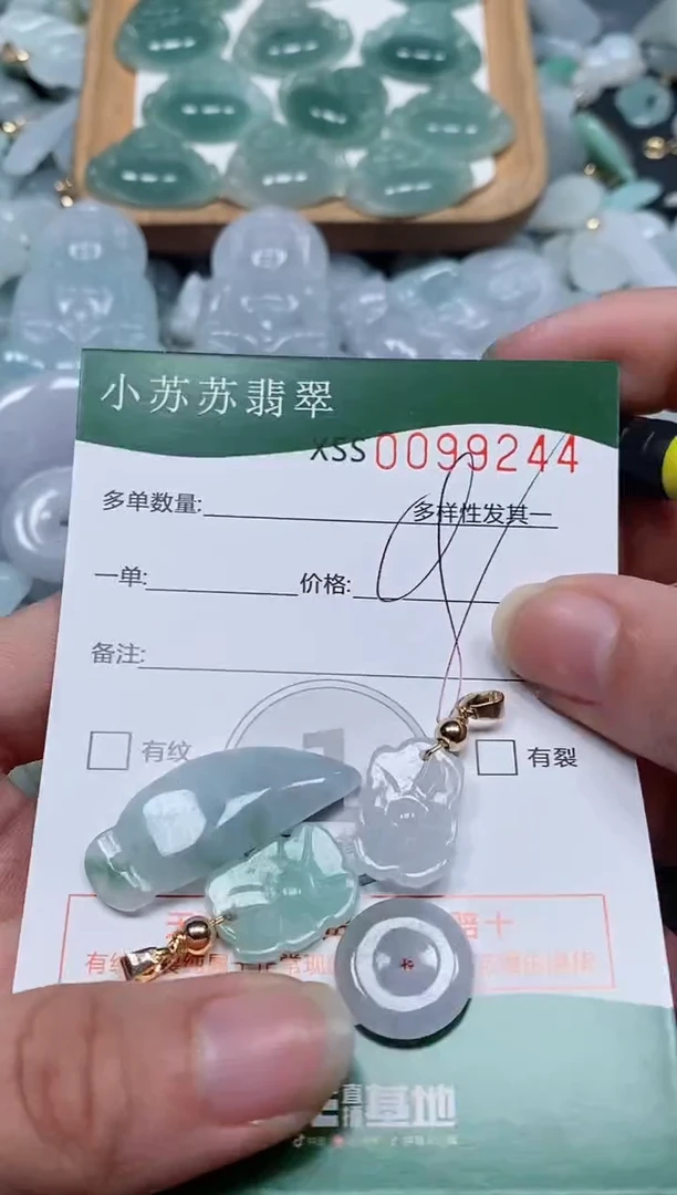 【闪购商品】翡翠颈饰未镶嵌闪购商品0099244