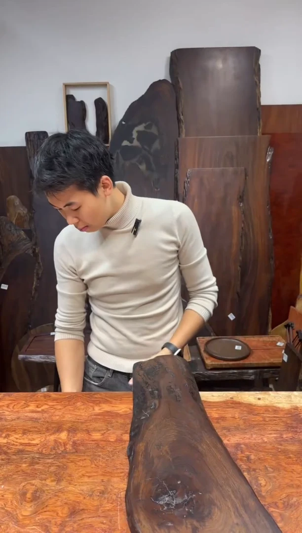 风车木（黑檀木）尺寸60*19*2.3编号957