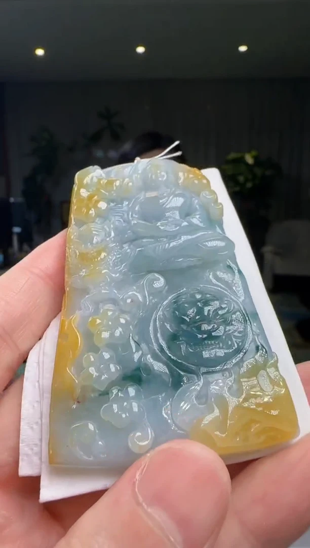 翡翠未镶嵌吊坠(不含链)DY@@960Q7J04400