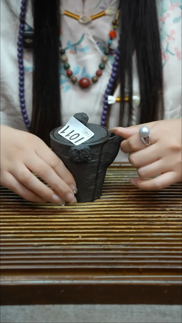 万古烧粗陶手工茶具