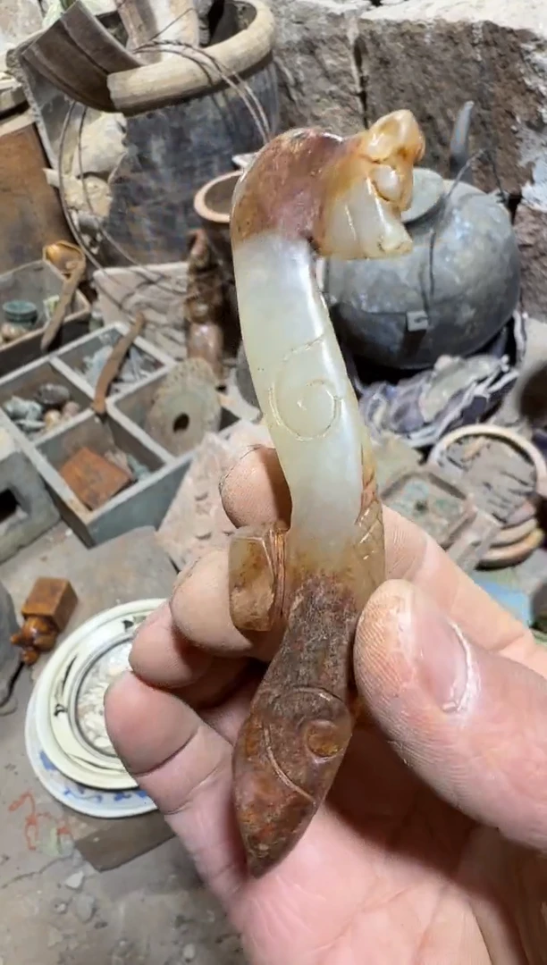 未镶嵌岫岩河磨玉（透闪石质玉）挂件玉器555555