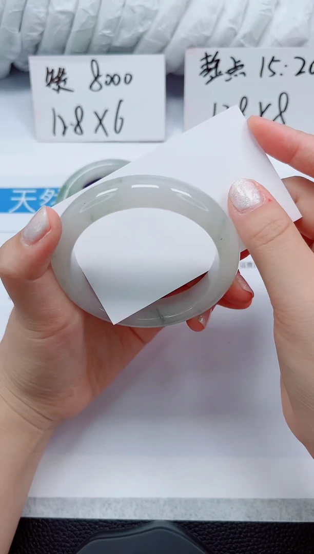 未镶嵌手镯石英质玉78-54/55