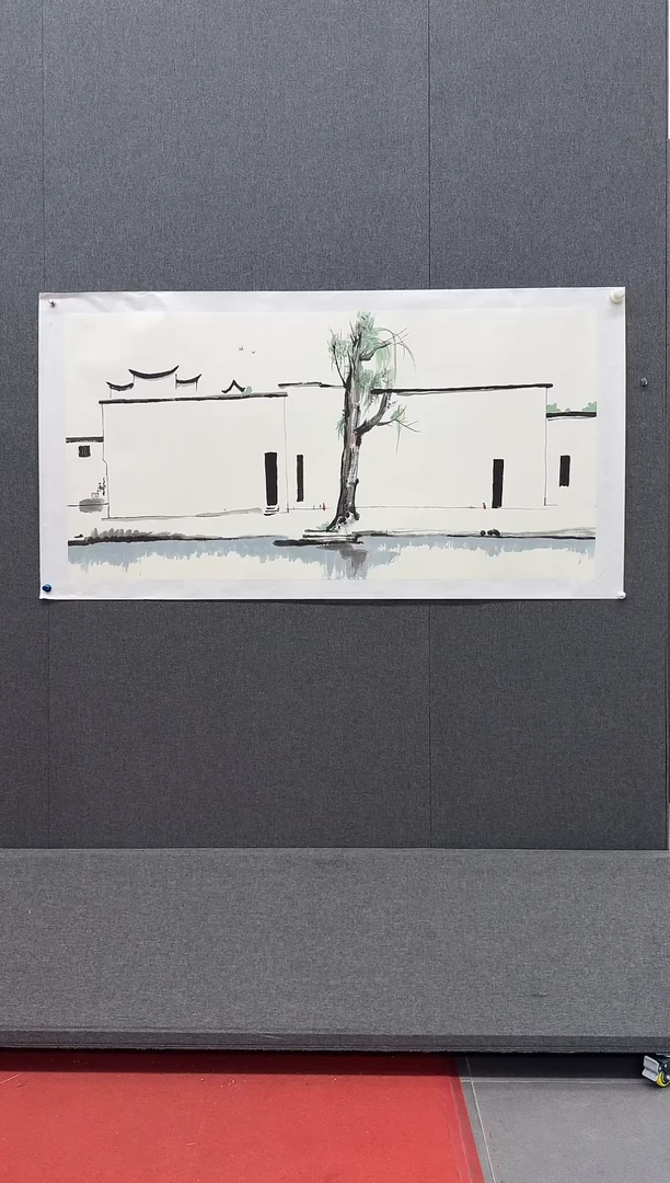 纸本1炳山艺术-----王立堂水乡绘画作品