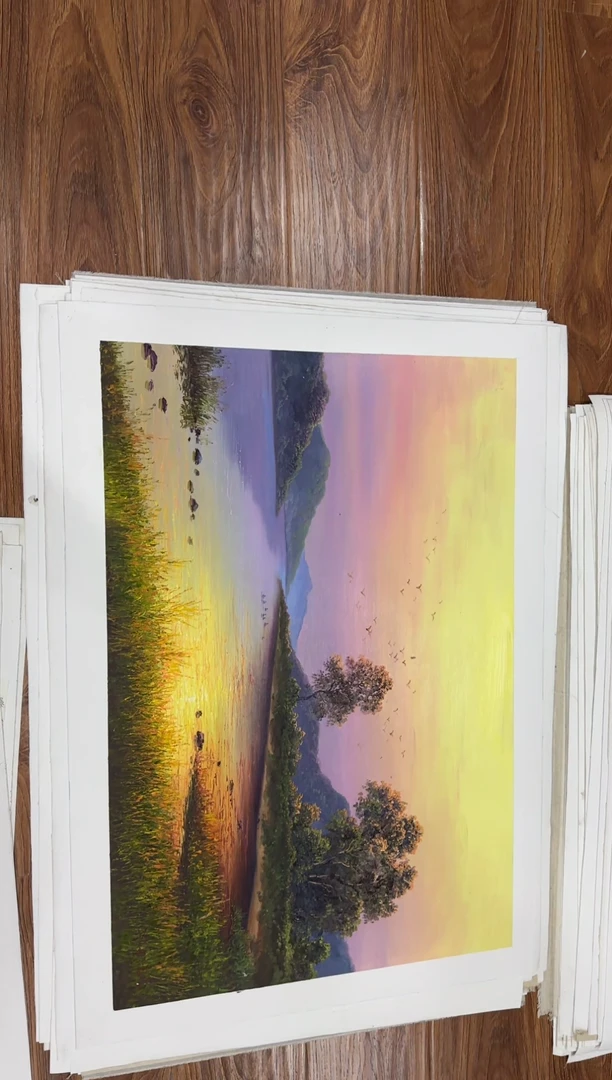 油画纯手绘油画 60*90cm 画芯