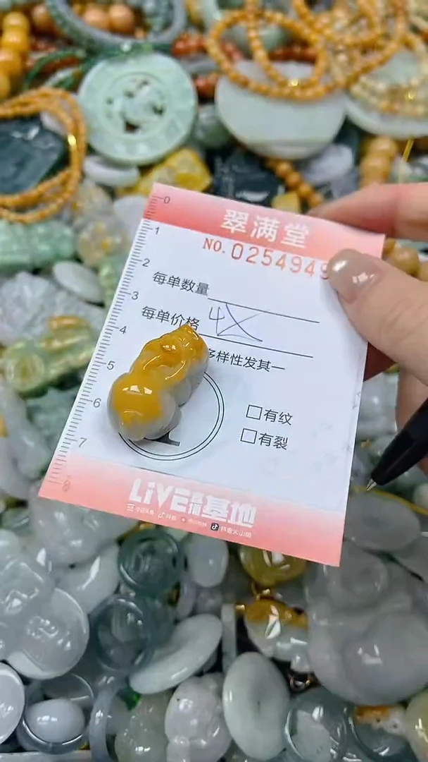 未镶嵌挂件翡翠闪购0254949