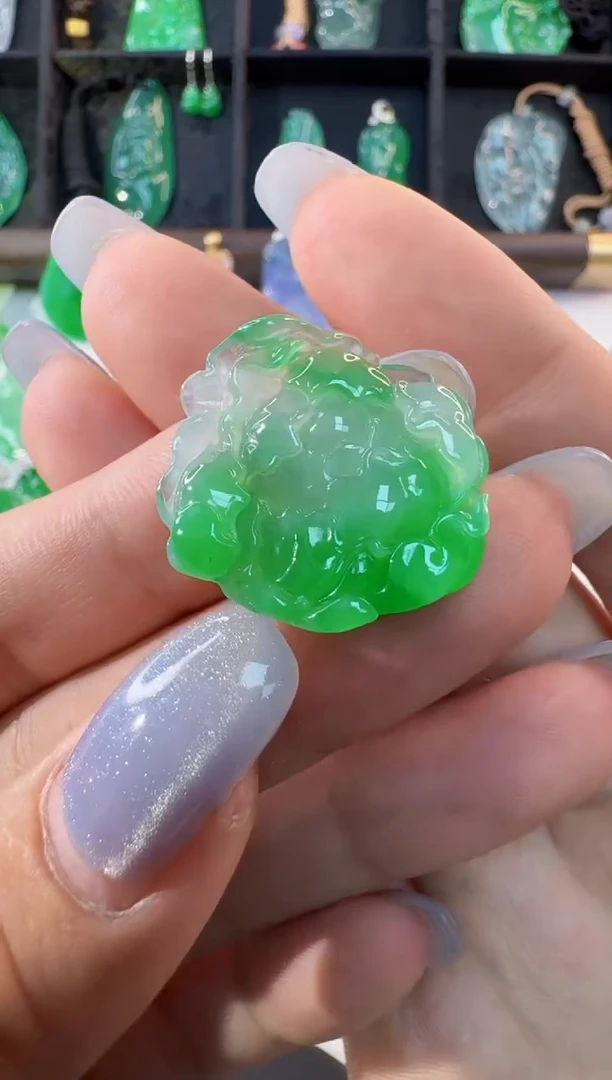 颈饰未镶嵌翡翠缅甸A货翡翠