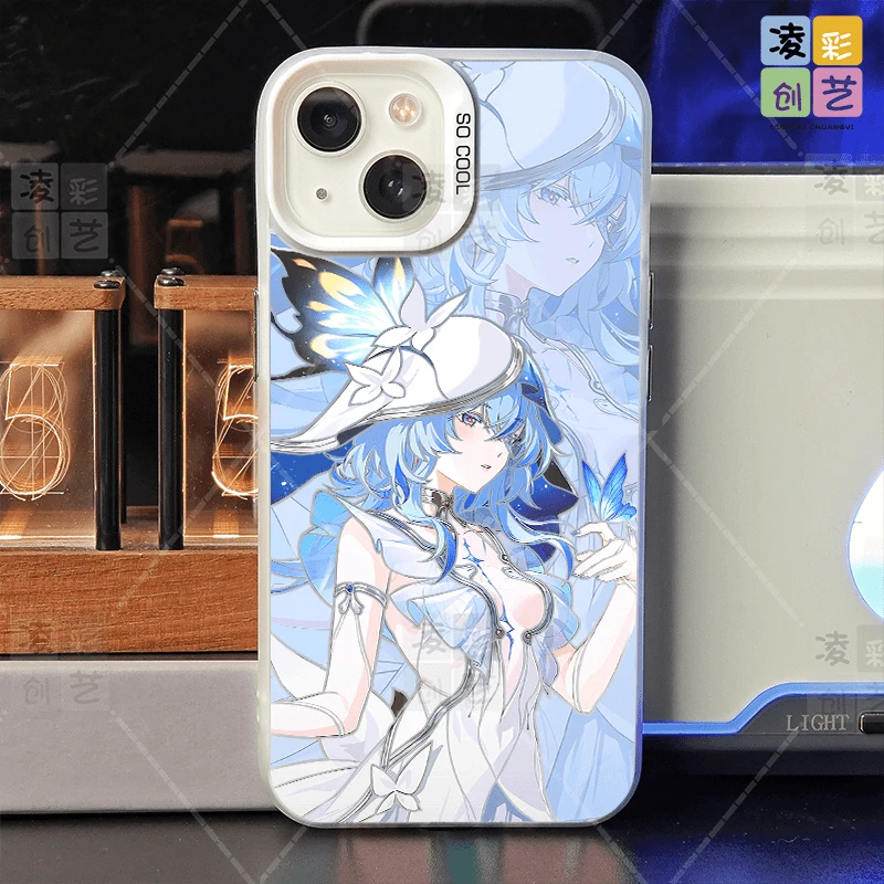 凌彩创艺适用于苹果华为小米二次元鸣潮周边守岸人大孔IMD彩银壳