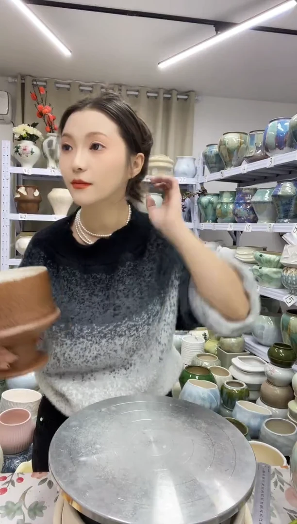 缺釉【11.6】直播链接  高度17     口径  13