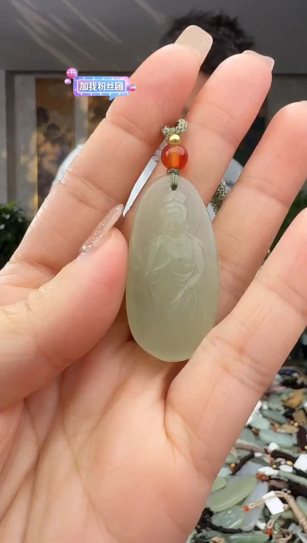 颈饰未镶嵌和田玉拍一发一多样性发货