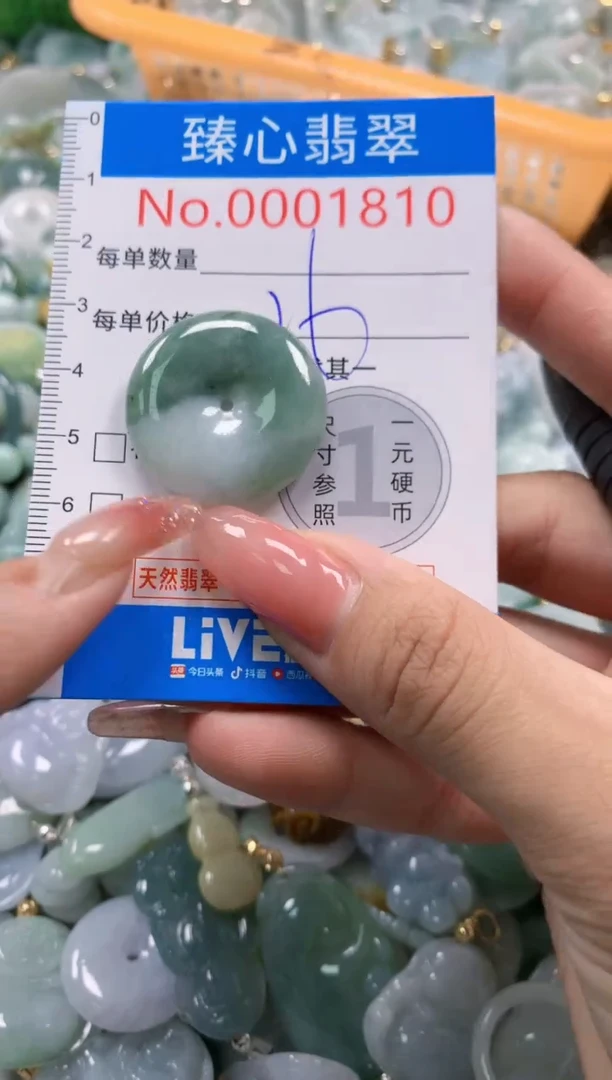 翡翠未镶嵌颈饰1810
