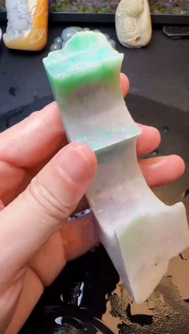 翡翠挂件未镶嵌天然缅甸A货翡翠5