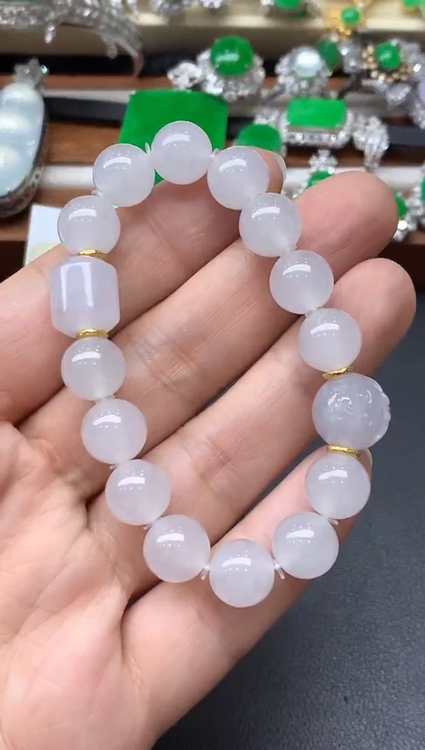 未镶嵌手链翡翠木*202-中国好珍宝