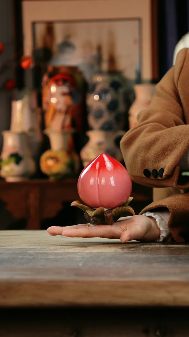 【闪购商品】瓷片景德镇纯手工釉下彩精品花瓶