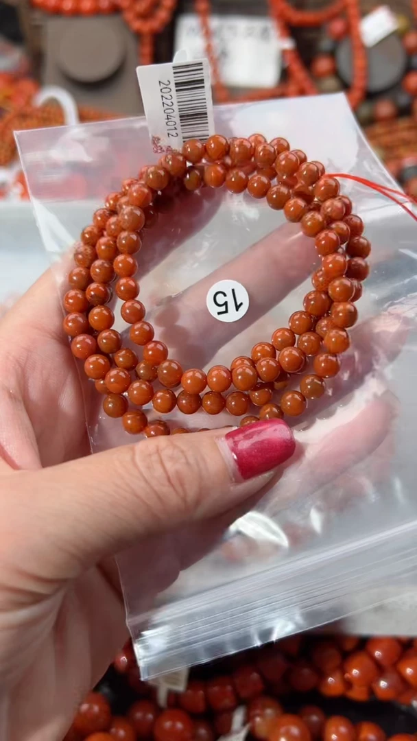 【闪购商品】南红玛瑙手串未镶嵌5+