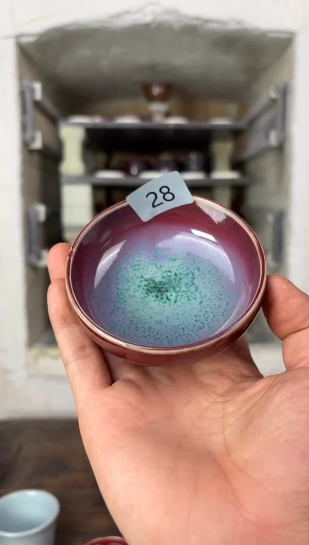 【闪购商品】摆件钧瓷窑变精品茶器