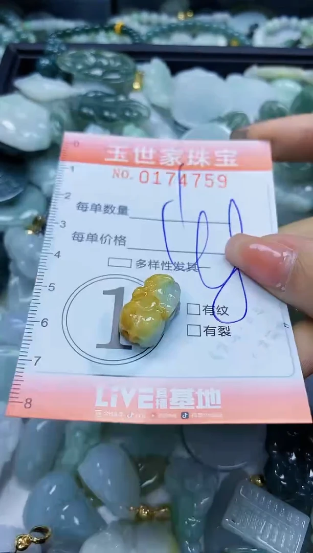 【闪购商品】翡翠颈饰未镶嵌闪购0174759