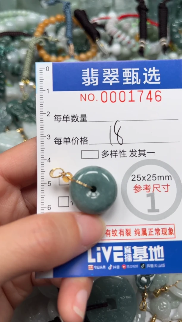 【闪购商品】翡翠颈饰未镶嵌00..1746