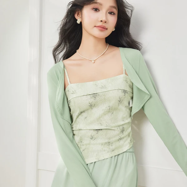 IEF/爱依服时尚套装2025秋季新款上下三件套裙6407-DW2053-