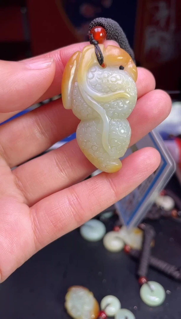 颈饰未镶嵌和田玉123