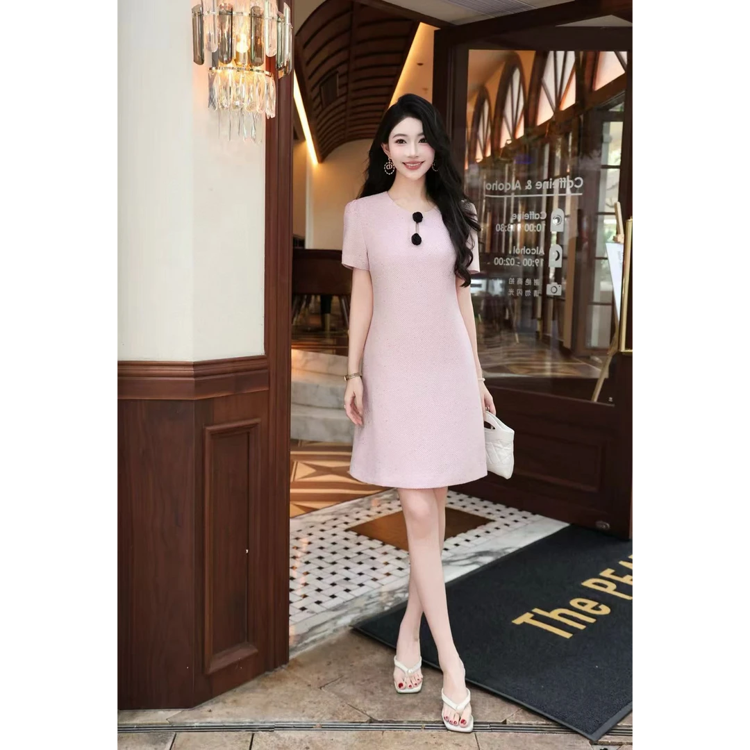 【珍珍粉丝专享】Y02深圳南油高端女装2025春夏新品女装连衣裙