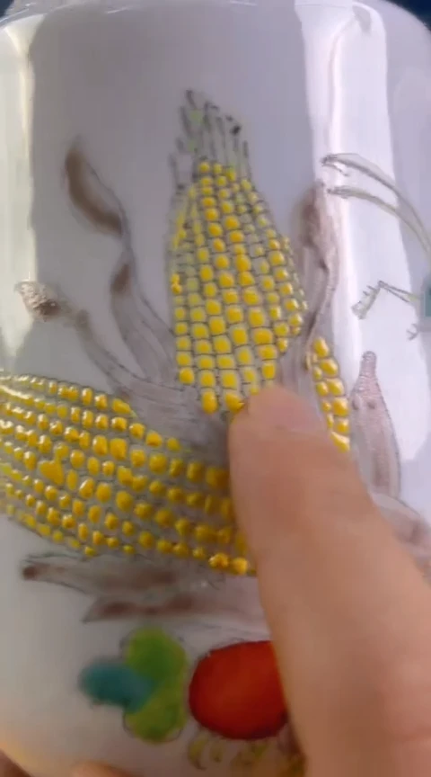 摆件景德镇陶瓷青花摆件35