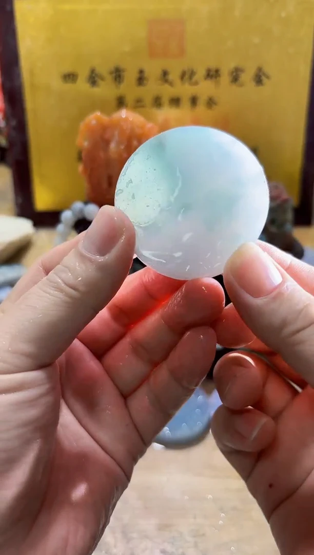 未镶嵌挂件翡翠A货常星7544